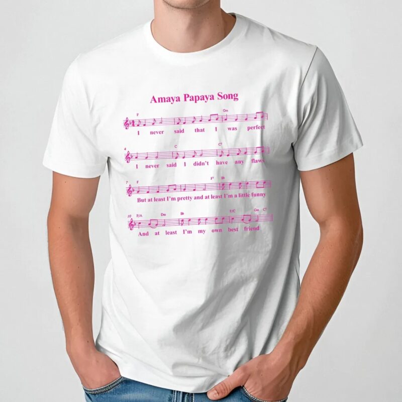 Amaya Papaya Song I Never Said That I Was Perfect T Shirt