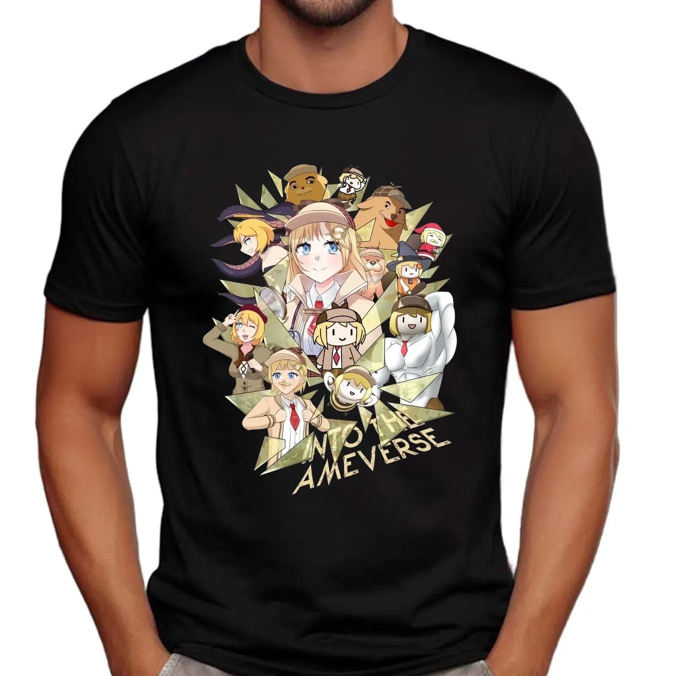 Amelia Watson Hololive Into The Ameverse Detective and Variants Bootleg T Shirt