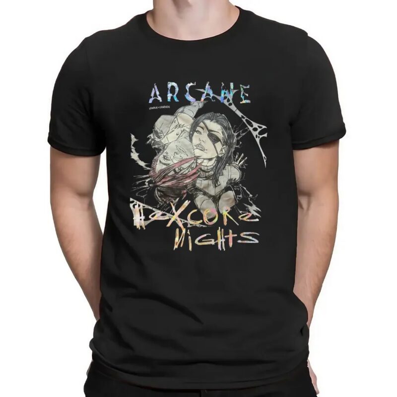 Arcane League Of Legends Excor Hexcore Nights Even T Shirt