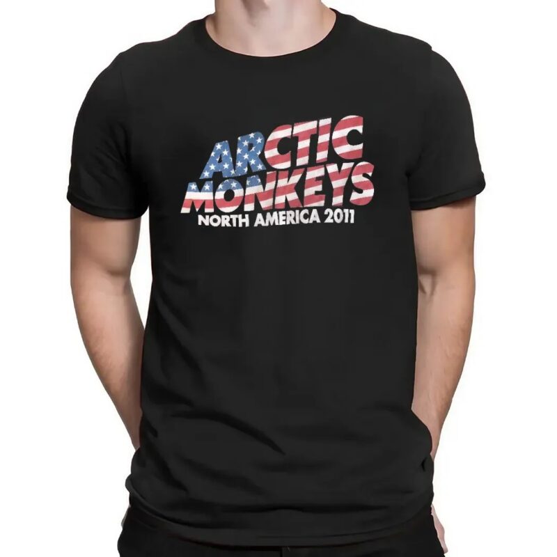 Arctic Monkeys North America 2011 American Flag shirt