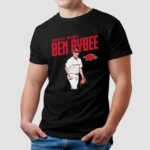 Ben Bybee Arkansas Razorbacks Baseball Portrait T Shirt