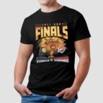 Oklahoma City Thunder Vs Indiana Pacers 2025 NBA Finals Matchup T Shirt