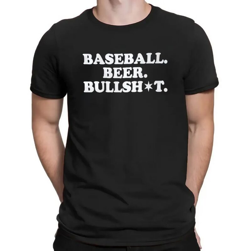 Baseball Beer Bullsht T Shirt
