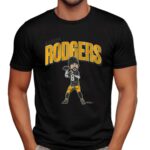 Aaron Rodgers Pittsburgh Steelers Caricature T Shirt