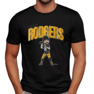 Aaron Rodgers Pittsburgh Steelers Caricature T Shirt