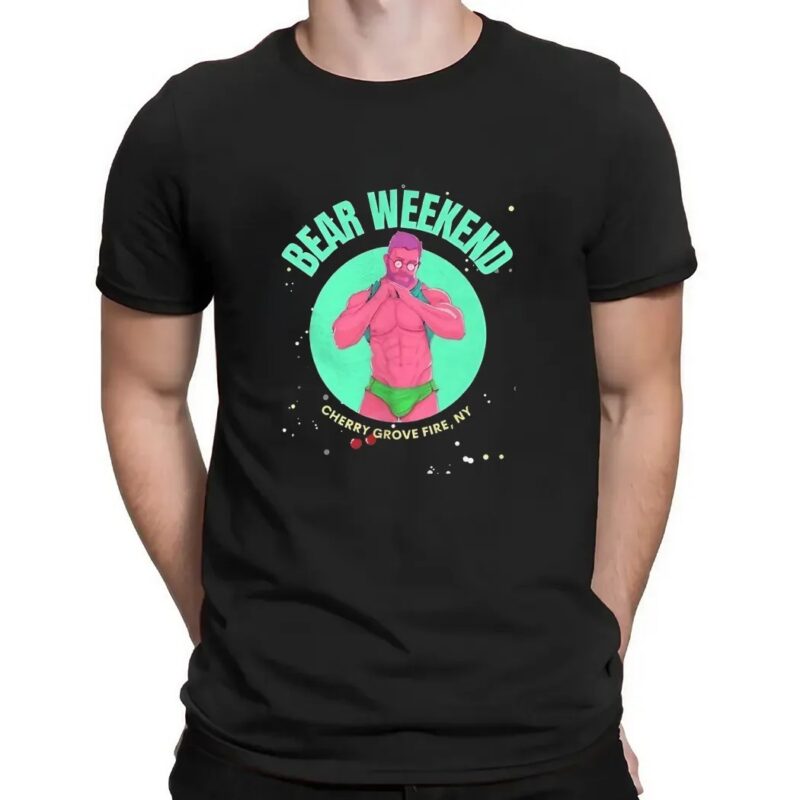 Bear Weekend Cherry Grove Fire NY t shirt