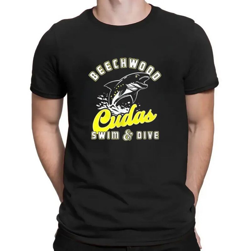Beechwood cudas swim and dive fish t shirt