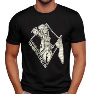 Skeleton Your Heritage Is Rebellion Patriot T Shirt