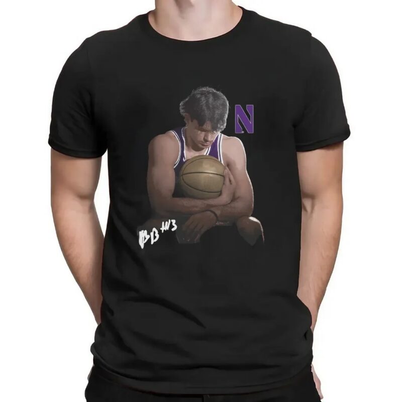 Brooks Barnhizer Northwestern Wildcats Portrait T Shirt