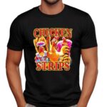 Chicken Strips Collage T Shirt