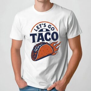 Let's Go Taco Trump Retro Vintage T Shirt