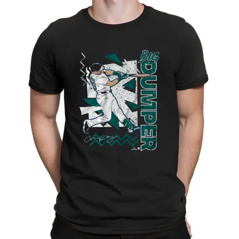 Cal Raleigh Seattle Mariners Big Dumper 90s Style T Shirt