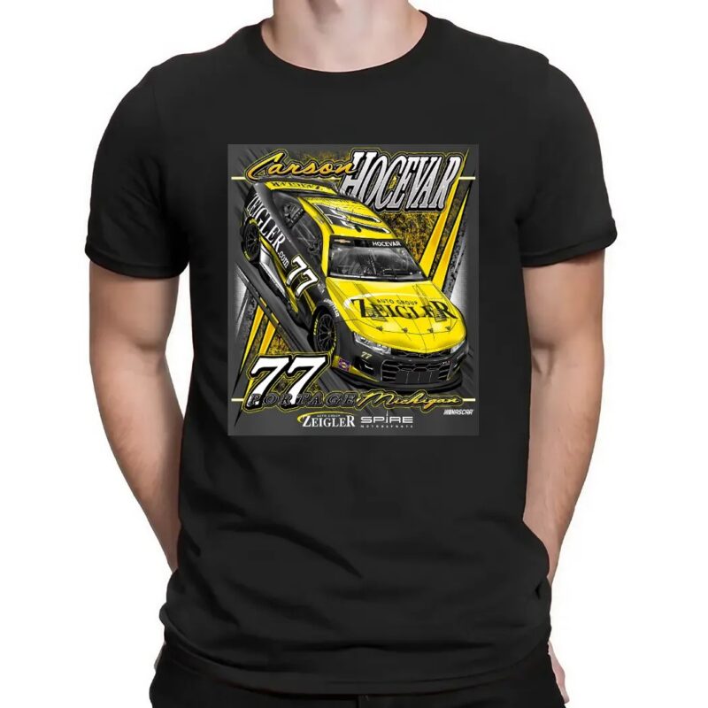 Carson Hocevar E2 77 Portage Michigan Zeigler Auto Group T Shirt
