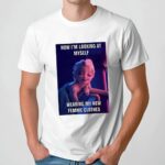 Elsa how I’m looking at myself wearing my new femme clothes shirt