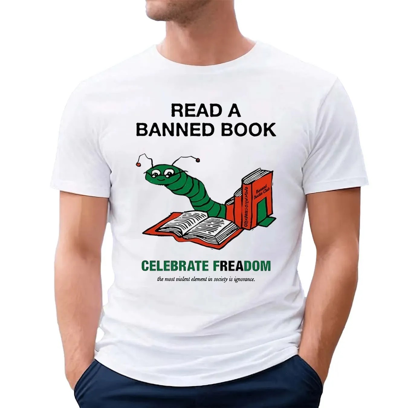 Christian Koss Wearing Read A Banned Book Celebrate Freadom Meme T Shirt