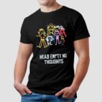 Hololive Myth Head Empty No Thoughts T Shirt