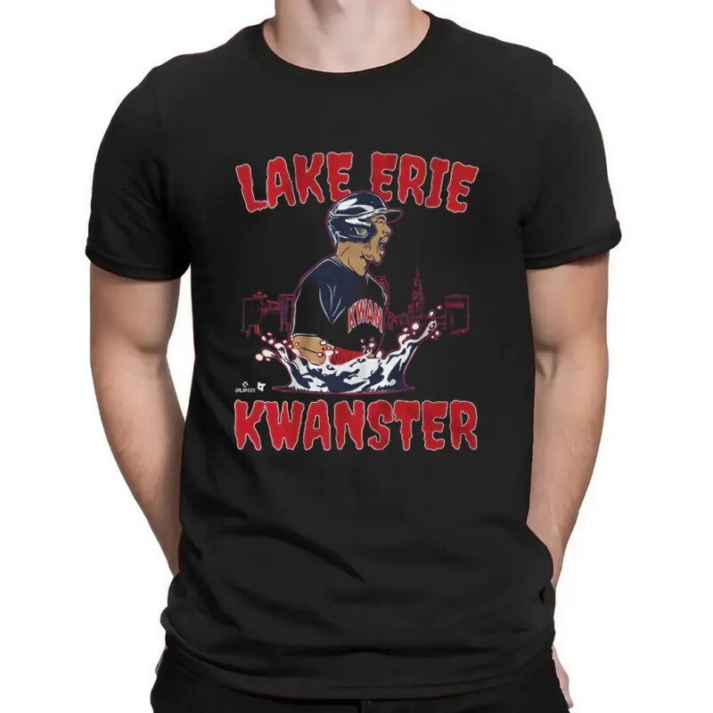 Cleveland Guardians Steven Kwan Lake Erie Kwanster T Shirt