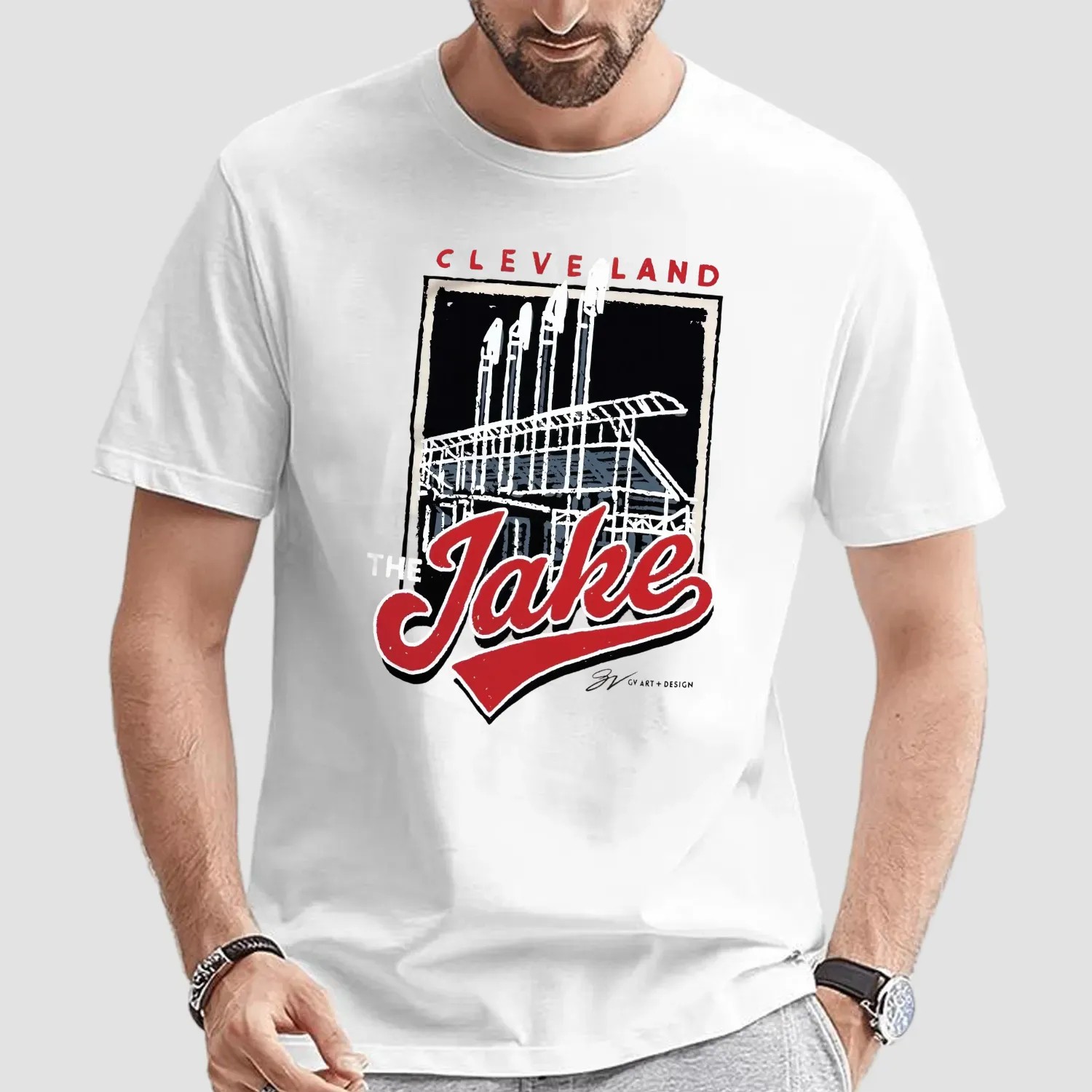Cleveland The Jake Vintage T Shirt