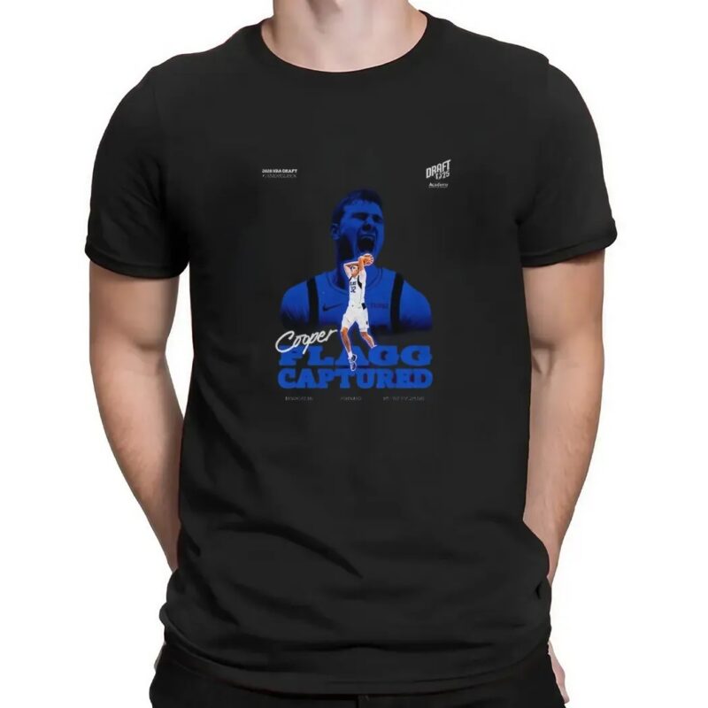 Cooper Flagg Mavs Flagg Captured Welcome To Dallas Cooper Poster T Shirt