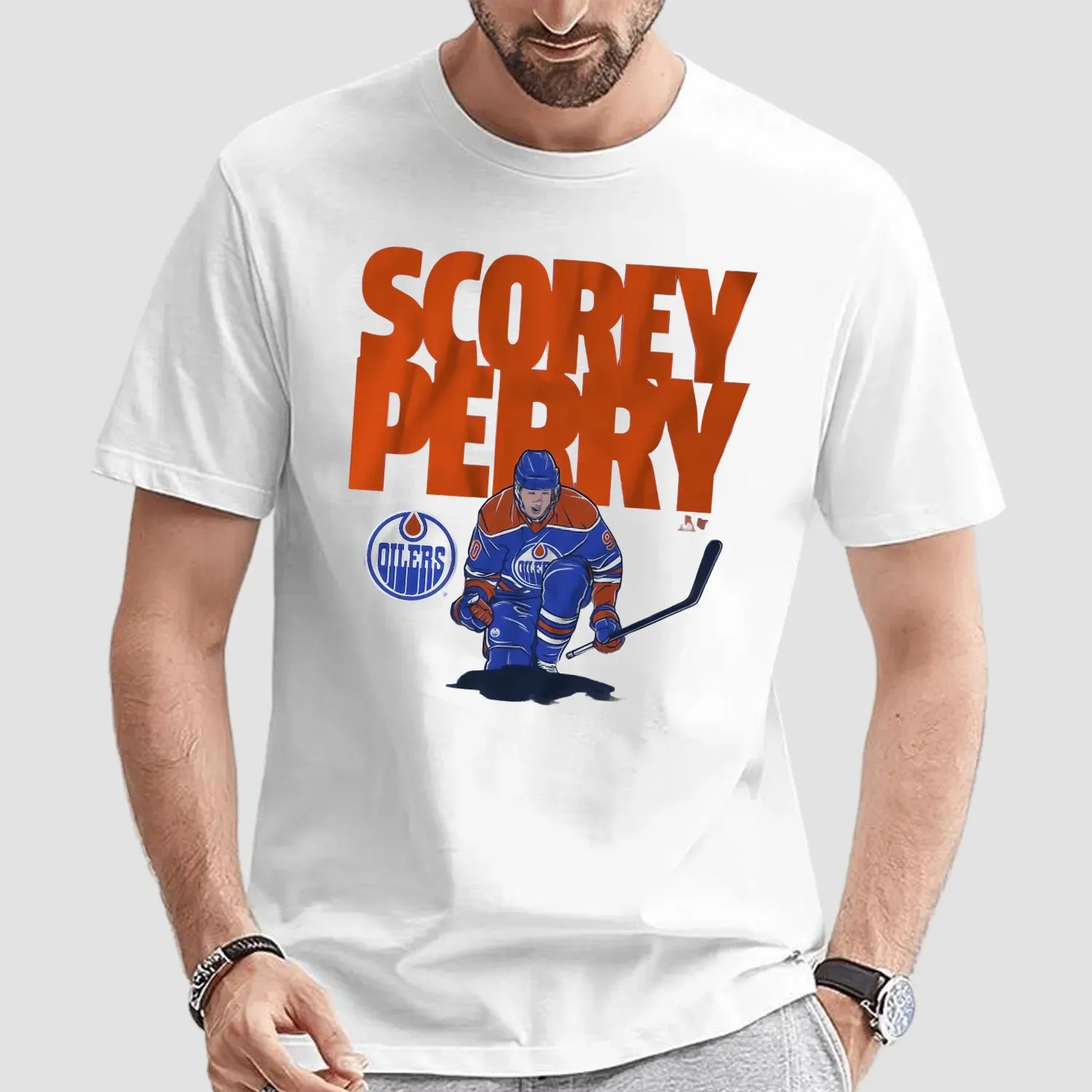 Corey Perry Edmonton Oilers Hockey Scorey Perry T Shirt
