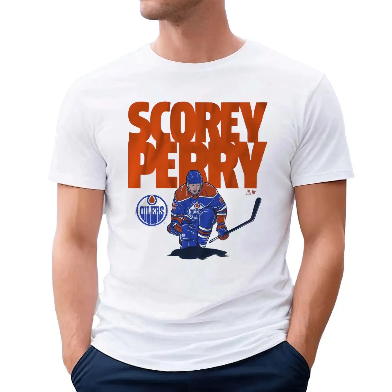 Corey Perry Edmonton Oilers Hockey Scorey Perry T Shirt