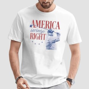 Trump Maga America Swings Right T Shirt