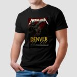 Metallica Concert Tour M72 World Tour June 26 and 29, 2025 Tonight In Denver Colorado Setlist Canvas Poster T Shirt