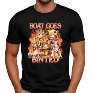 Gigi Murin Boat Goes Binted Hololive Bootleg T Shirt