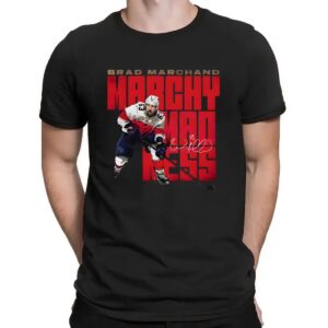 Brad Marchand Marchy Madness Florida Panthers Player Signature T Shirt