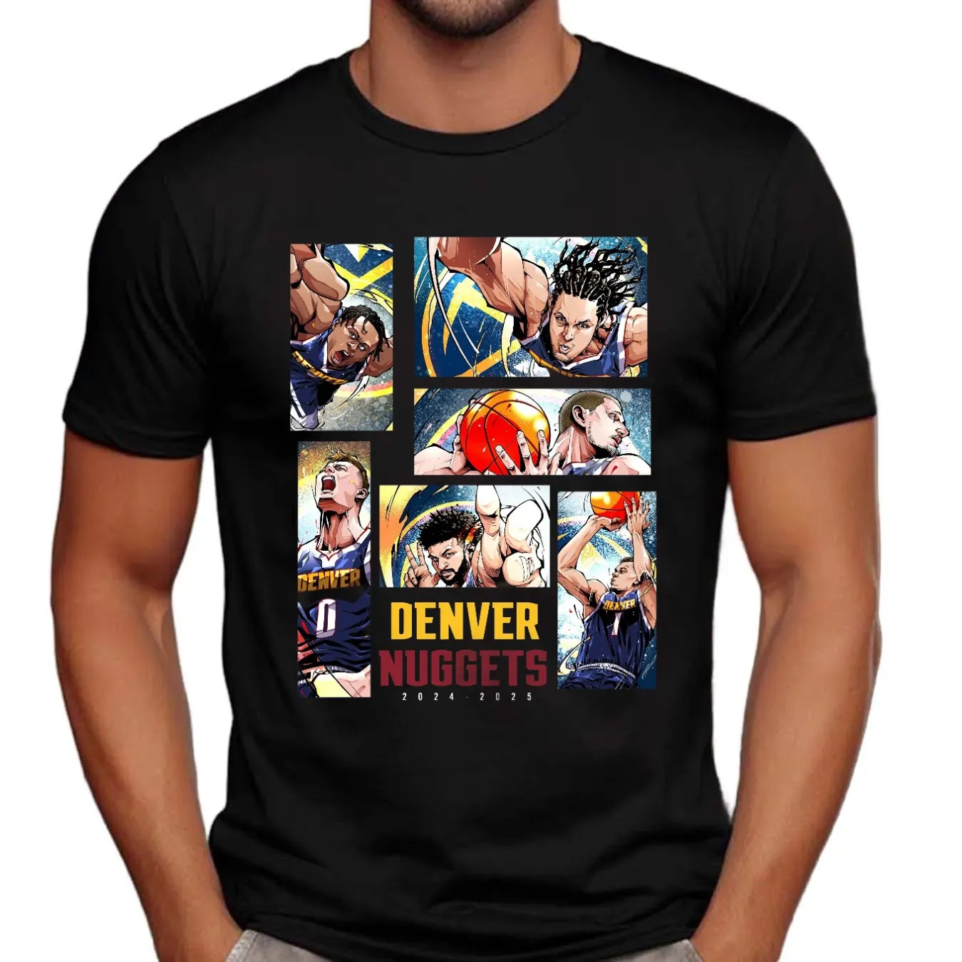 Denver Nuggets 2024-25 Season Comes To An End Comic T Shirt