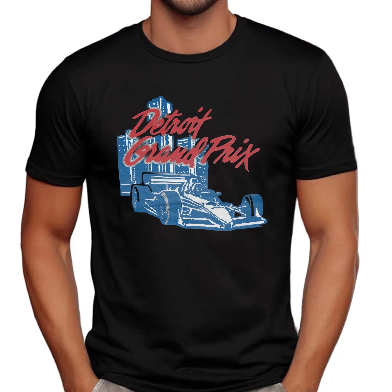 Detroit Grand Prix Vintage T Shirt