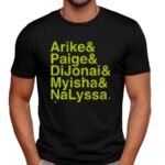 Dallas Wings Ampersand Stars 2025 T Shirt