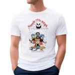 Dexter and The Moonrocks Happy To Be Here Rain T Shirt