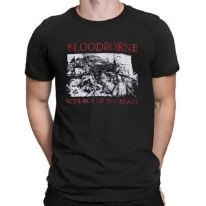 Bloodborne Scourge Of The Beast Gothic T Shirt