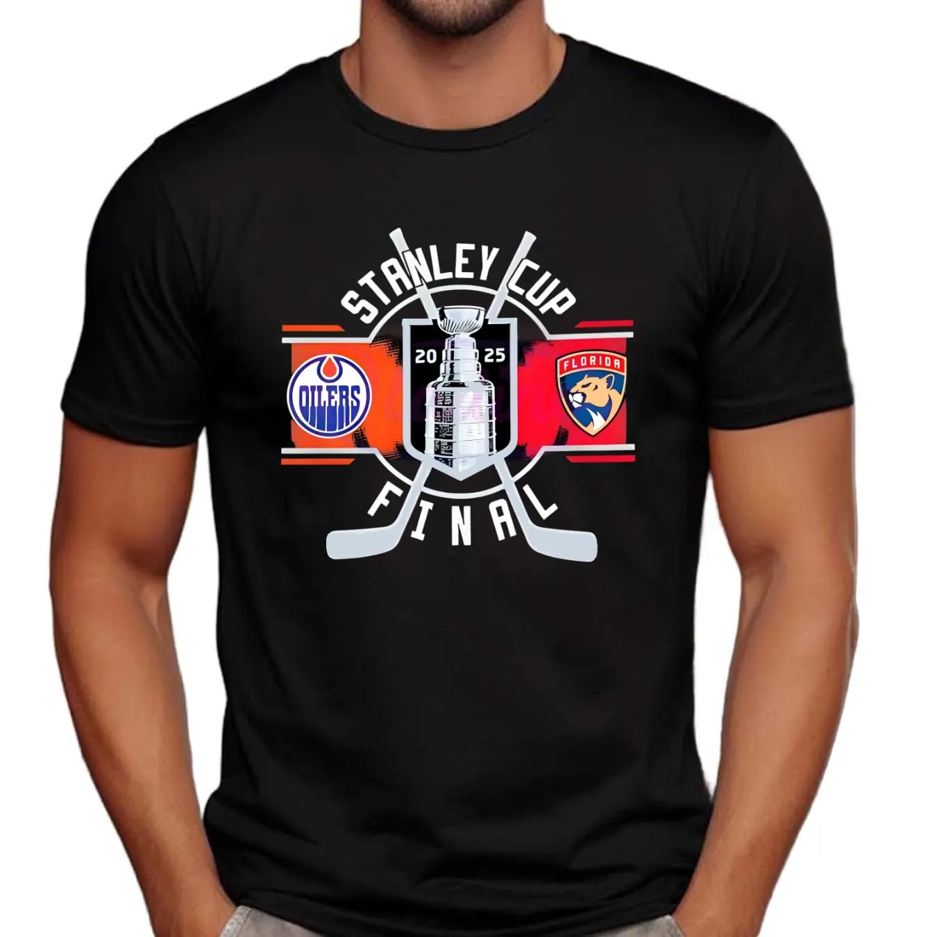 Edmonton Oilers Florida Panthers Stanley Cup Final 2025 Hockey T Shirt