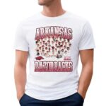Arkansas Razorbacks Baseball Team 2025 T Shirt