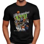 Minnesota Timberwolves Starting 5 Players T Shirt