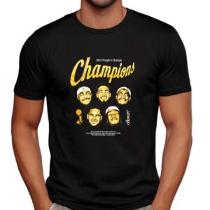 Indiana Pacer 2025 People’s Champs Champions players head t shirt