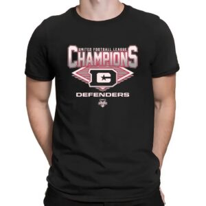 DC Defenders Football 2025 UFL Champions Diamond T Shirt