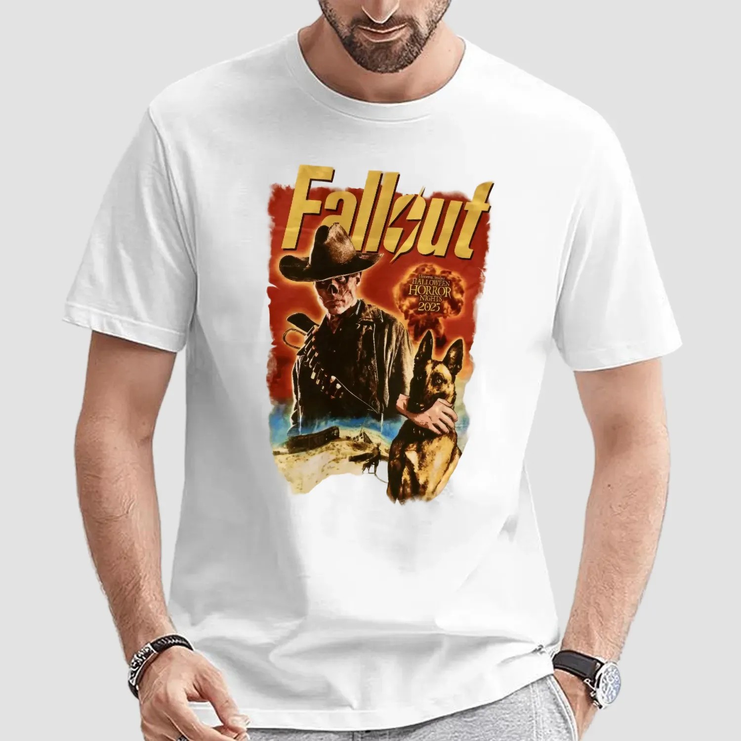 Fallout Universal Studios Halloween Horror Nights 2025 T Shirt