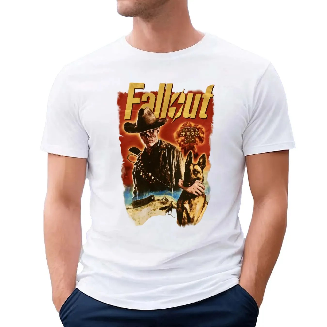 Fallout Universal Studios Halloween Horror Nights 2025 T Shirt