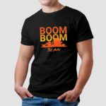 Lukas Gage wearing Boom Boom Tel Aviv t shirt