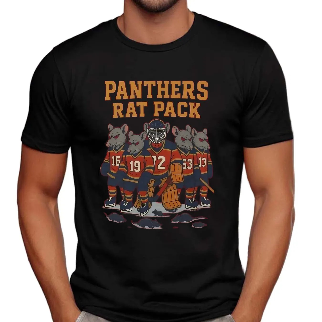 Florida Panther Rat Pack 2025 Stanley Cup Champs T Shirt