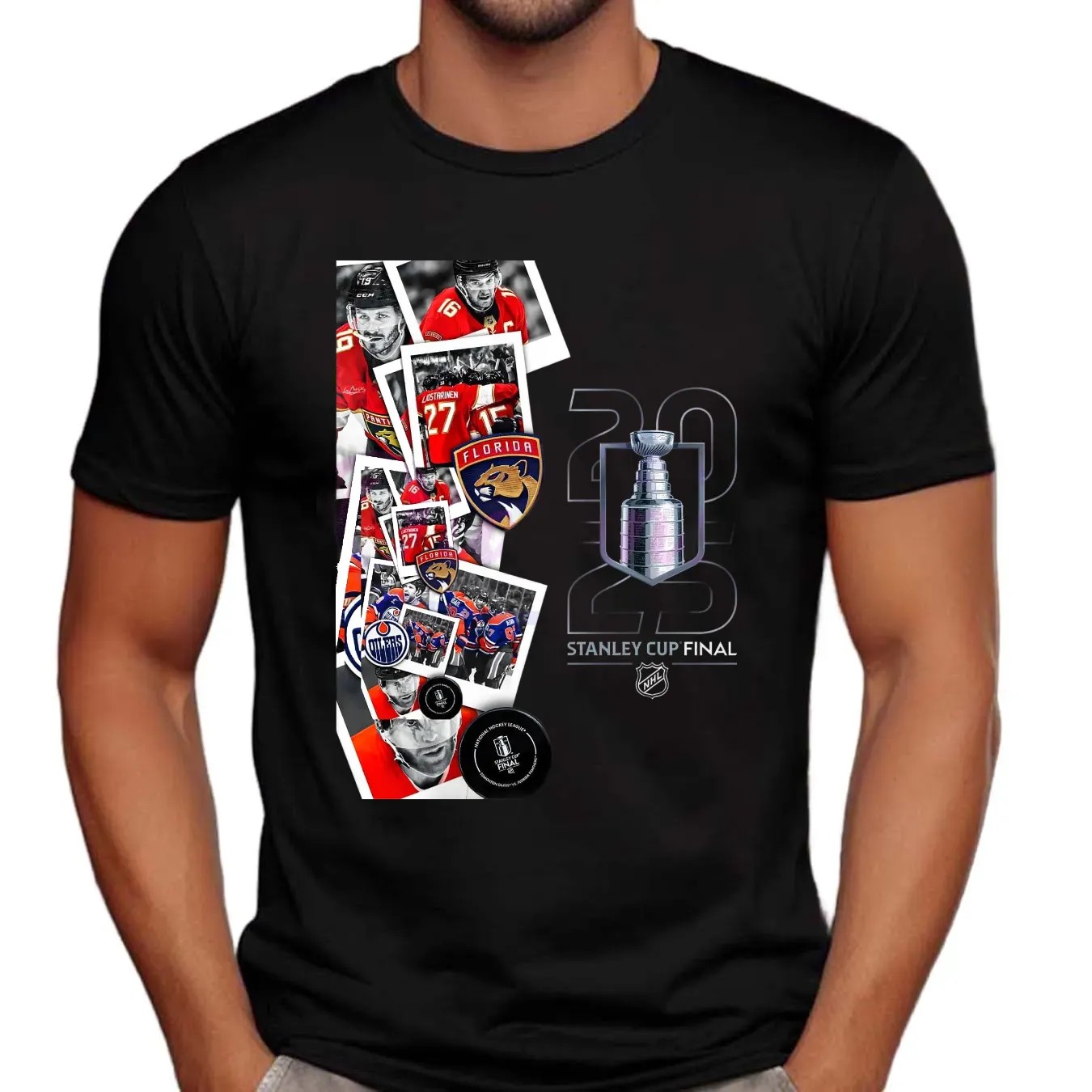 Florida Panthers Hockey 2025 Stanley Cup Final Official Game Program T Shirt