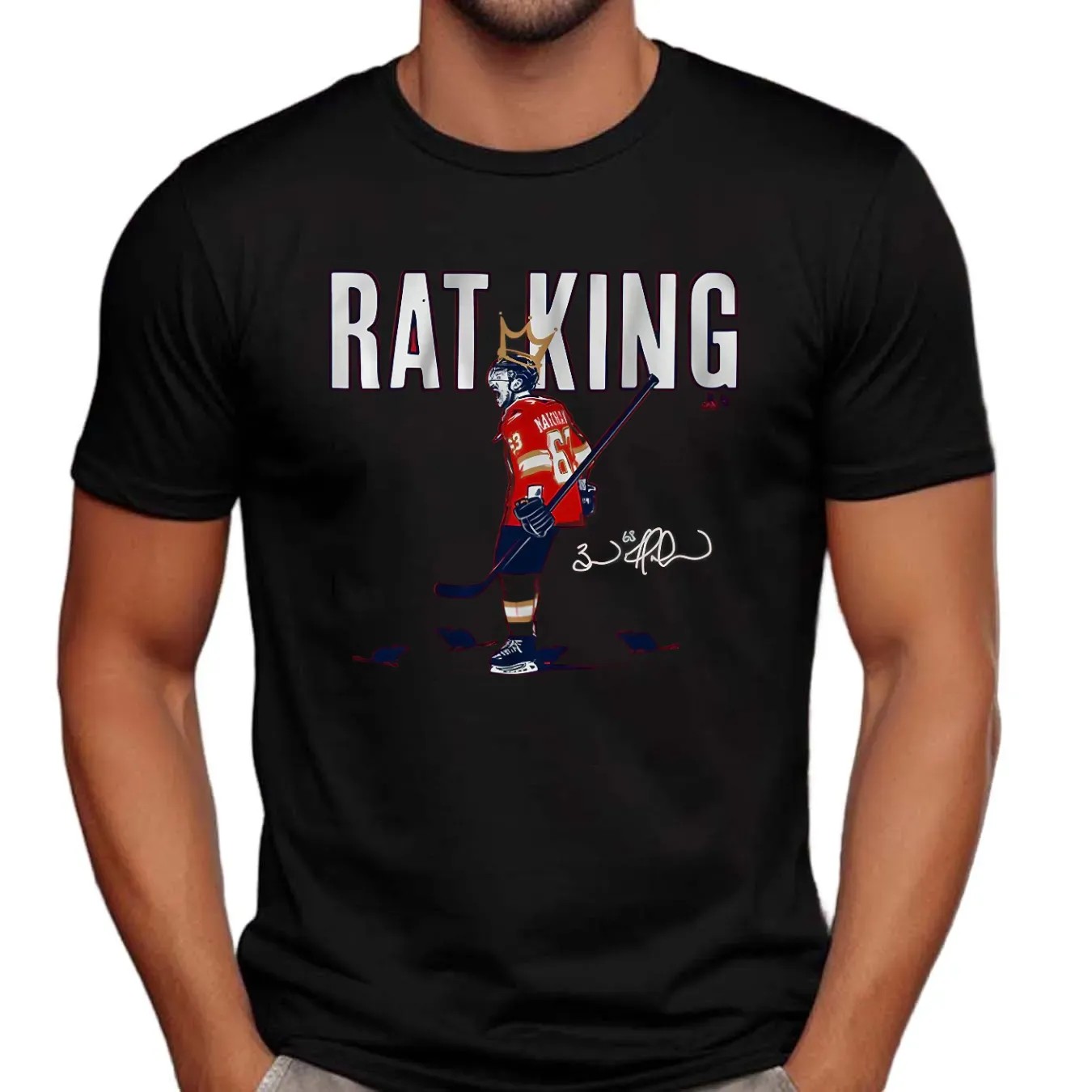 Florida Panthers Hockey Brad Marchand Rat King Signature T Shirt