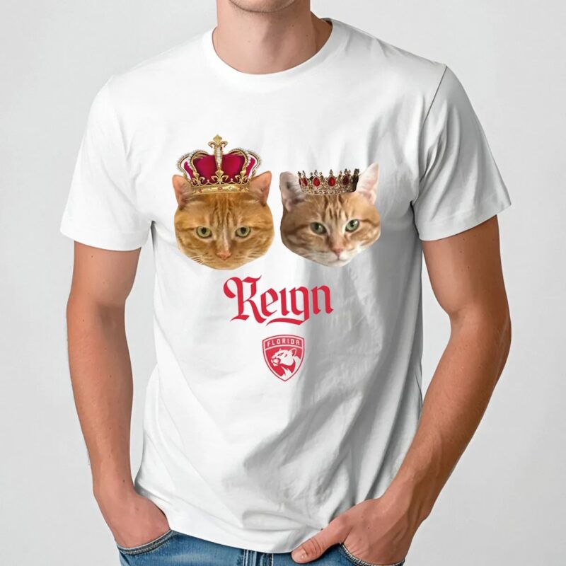 Florida Panthers Hockey Reign Coach's Cat T Shirt