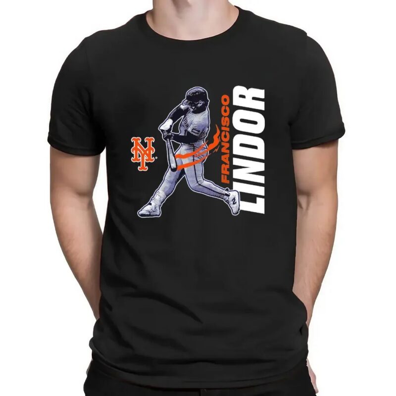 Francisco Lindor New York Mets Player Graphic T Shirt