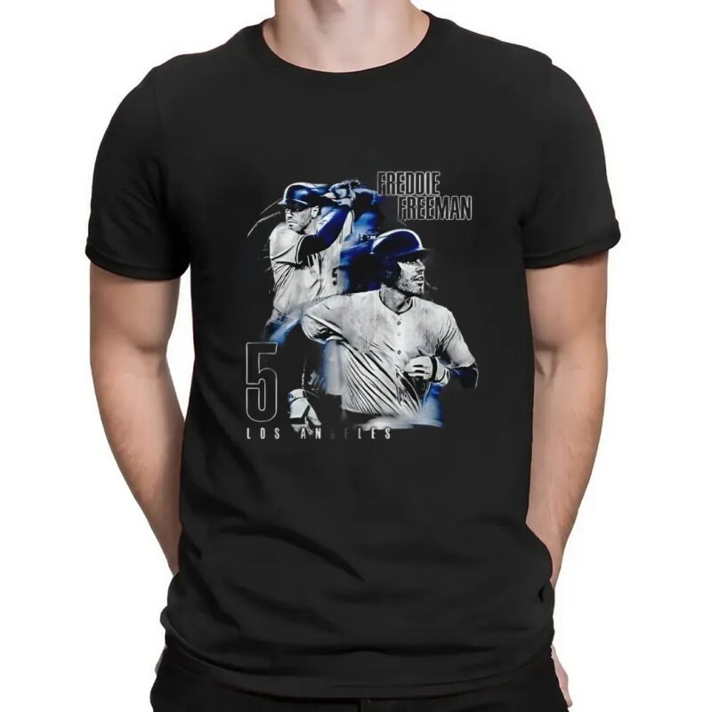 Freddie Freeman Los Angeles Dodgers grunge t shirt