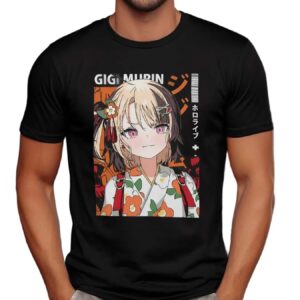 Gigi Murin in Kimono Hololive T Shirt
