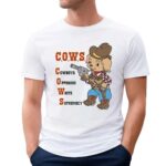 COWS Cowboys Opposing White Supremacy Dog T Shirt